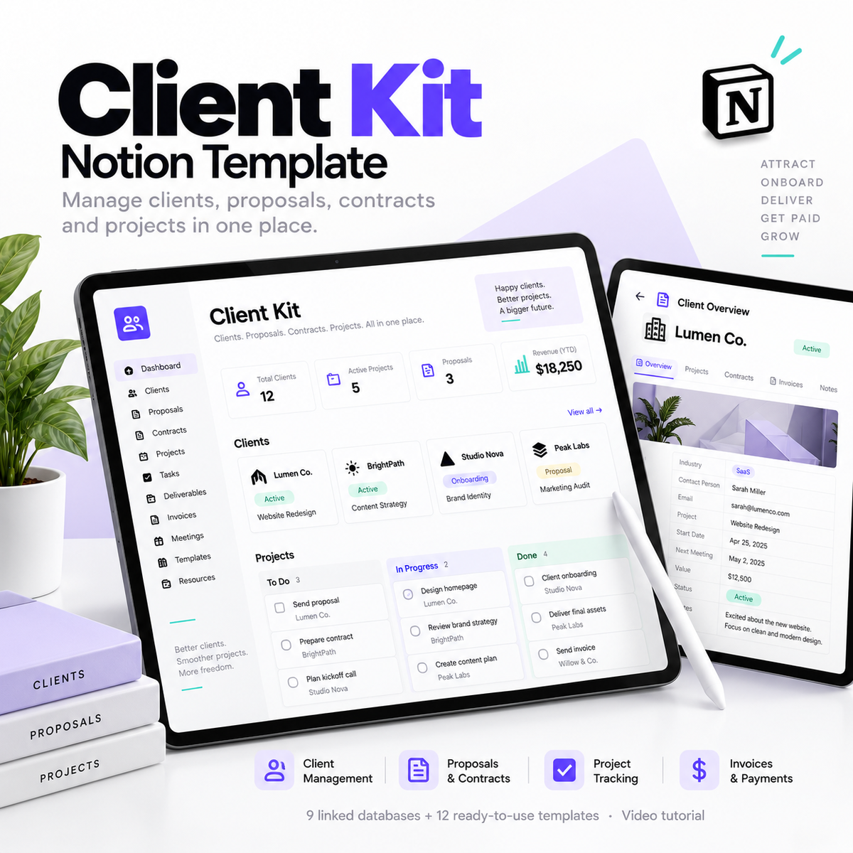 Client Kit – Notion Add-on for Notion Viora